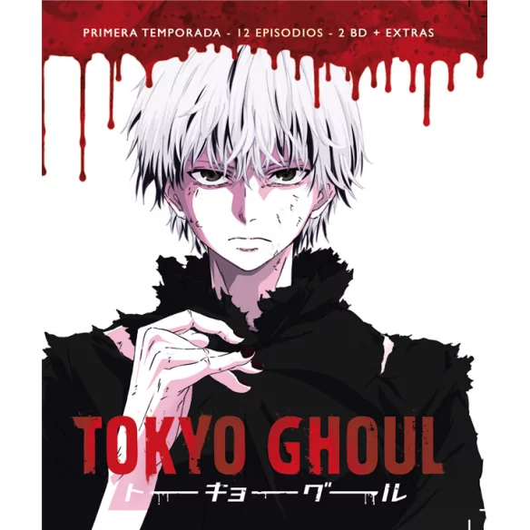 Tokyo Ghoul - Primera Temporada.- Edición Bluray