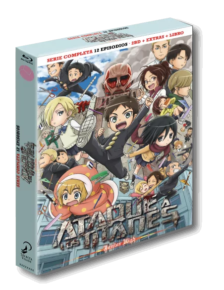 Ataque A Los Titanes Junior High. Serie Completa. Bluray