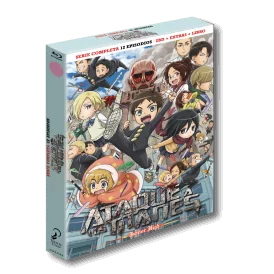 Ataque A los Titans Vol 1 Episodes 1-4 - Blu-Ray + DVD Spanish