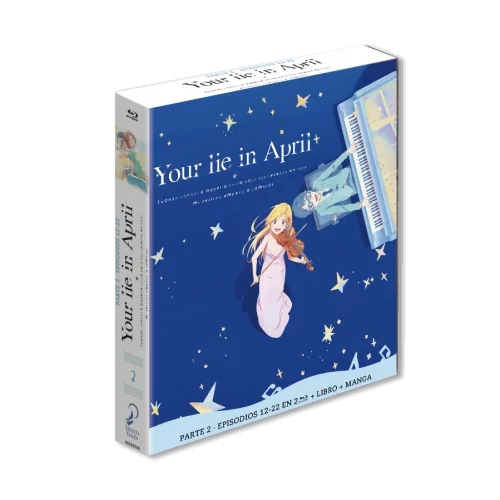 Your Lie In April Parte 2. Ep. 12-22 - Bd