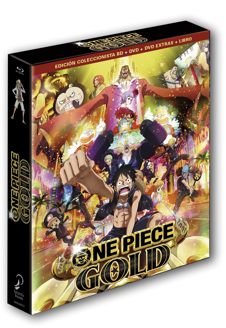 One Piece Gold Bluray Ed. Coleccionistas.