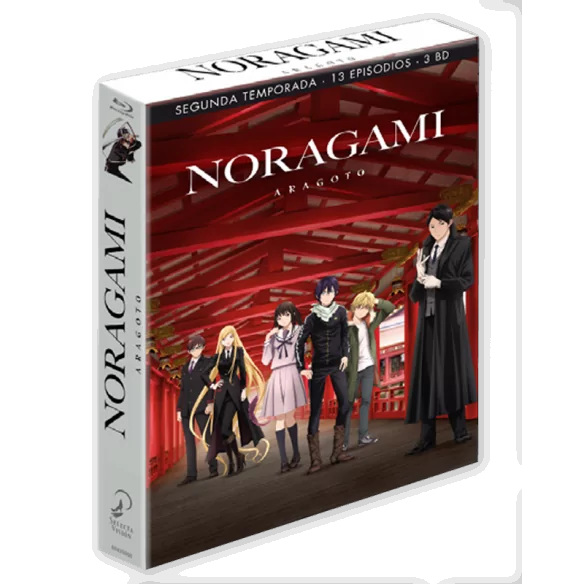 DVD Noragami Aragoto Temproada 2 Episodios 1 A 13. (Edição em Espanhol)