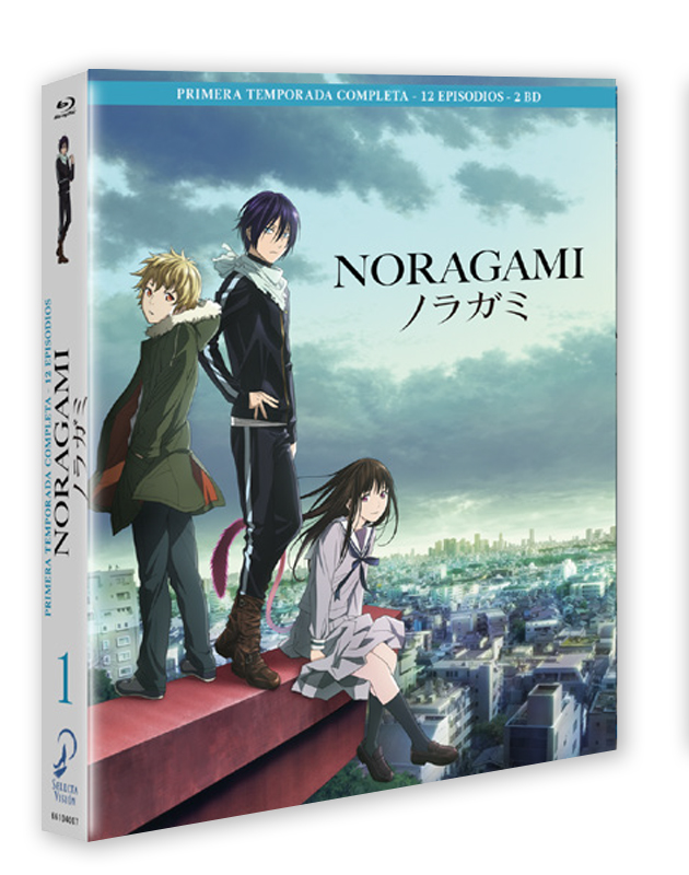 Noragami . Temporada 1 Completa. Bluray