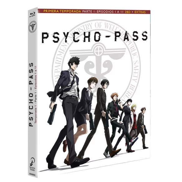 Psycho Pass. Temporada 1 Parte 1 Blu-ray Disc