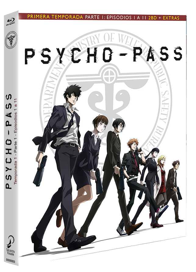 Psycho Pass. Temporada 1 Parte 1 Blu-ray Disc