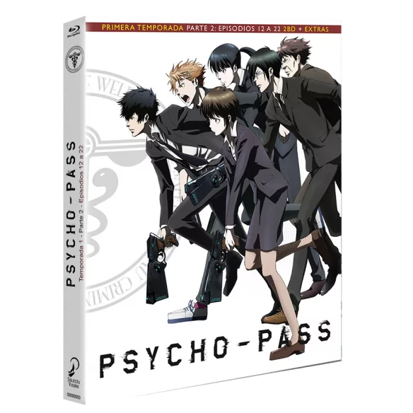 Psycho Pass. Temporada 1 Parte 2 Blu-ray Disc