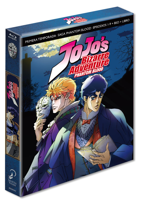 Jojo´s Bizarre Adventure Temporada 1 Parte 1. Phantom Blood Episodios 1 A 9 Bd