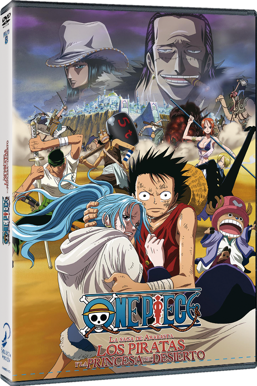 One Piece. Película 8. La Saga Del Arabasta. Los Piratas Y La Princesa Del Desierto. Dvd