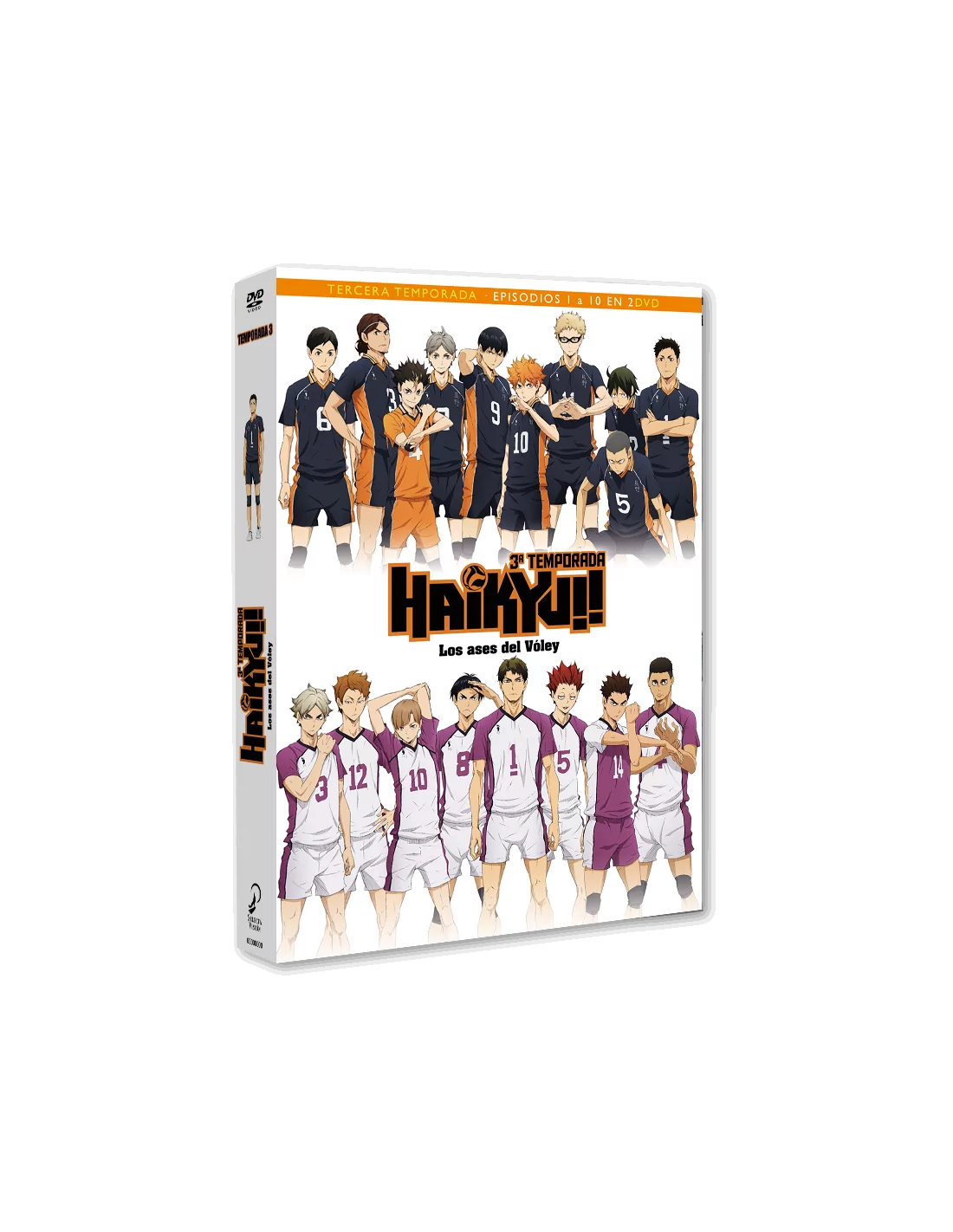 HAIKYU! TEMPORADA 3 episodios 1 a 10. DVD