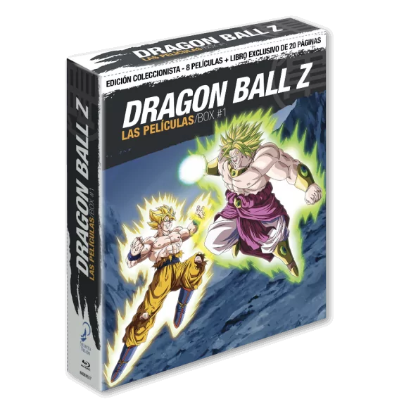 DRAGON BALL Z LAS PELÍCULAS BOX 1. Bluray Edición Coleccionistas