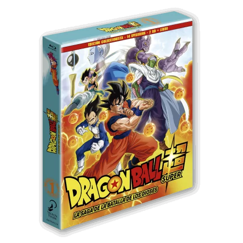 DRAGON BALL SUPER. BOX 1. La saga de la batalla de los Dioses EPISODIOS 1 a 14. Edición coleccionista BD