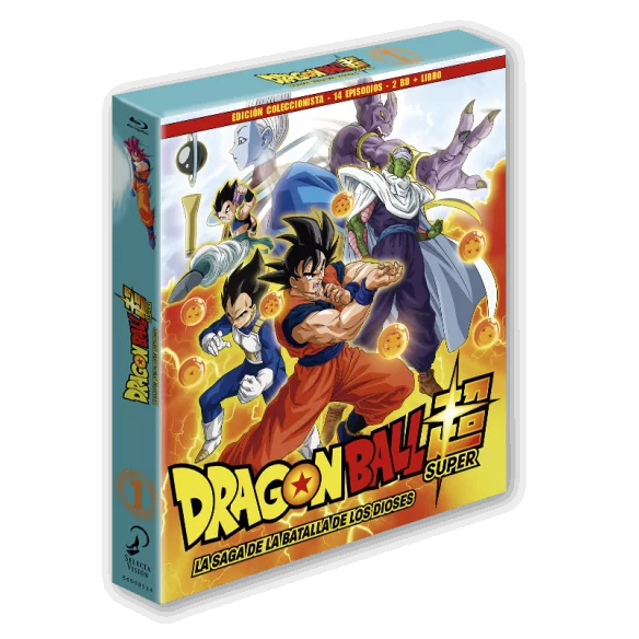 DRAGON BALL SUPER. BOX 1. La saga de la batalla de los Dioses EPISODIOS 1 a 14. Edición coleccionista BD
