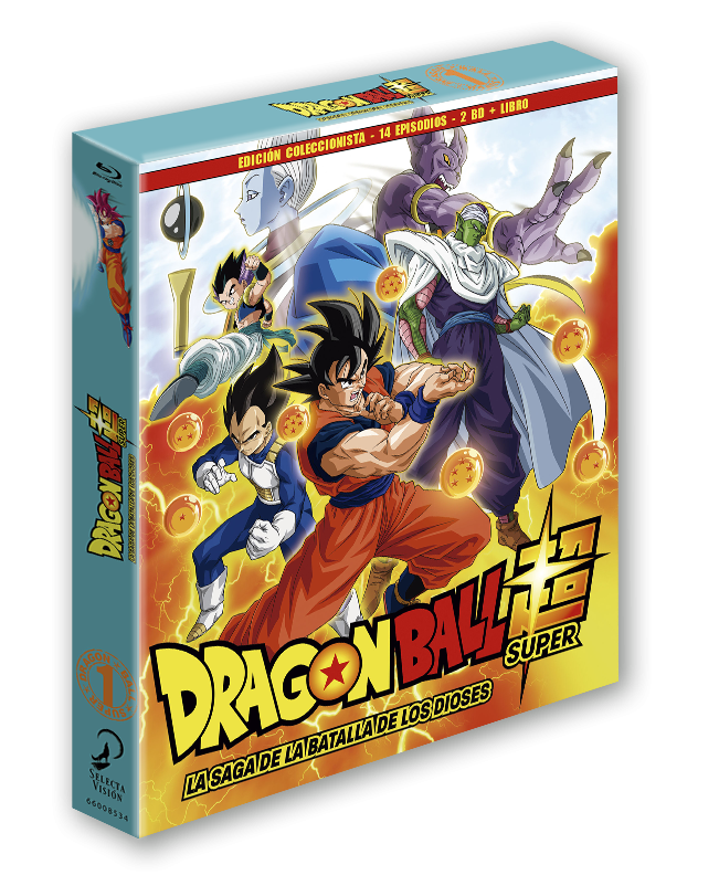 Dragon Ball Super. Box 1. La Saga De La Batalla De Los Dioses Episodios 1 A 14. Edición Coleccionista Bd