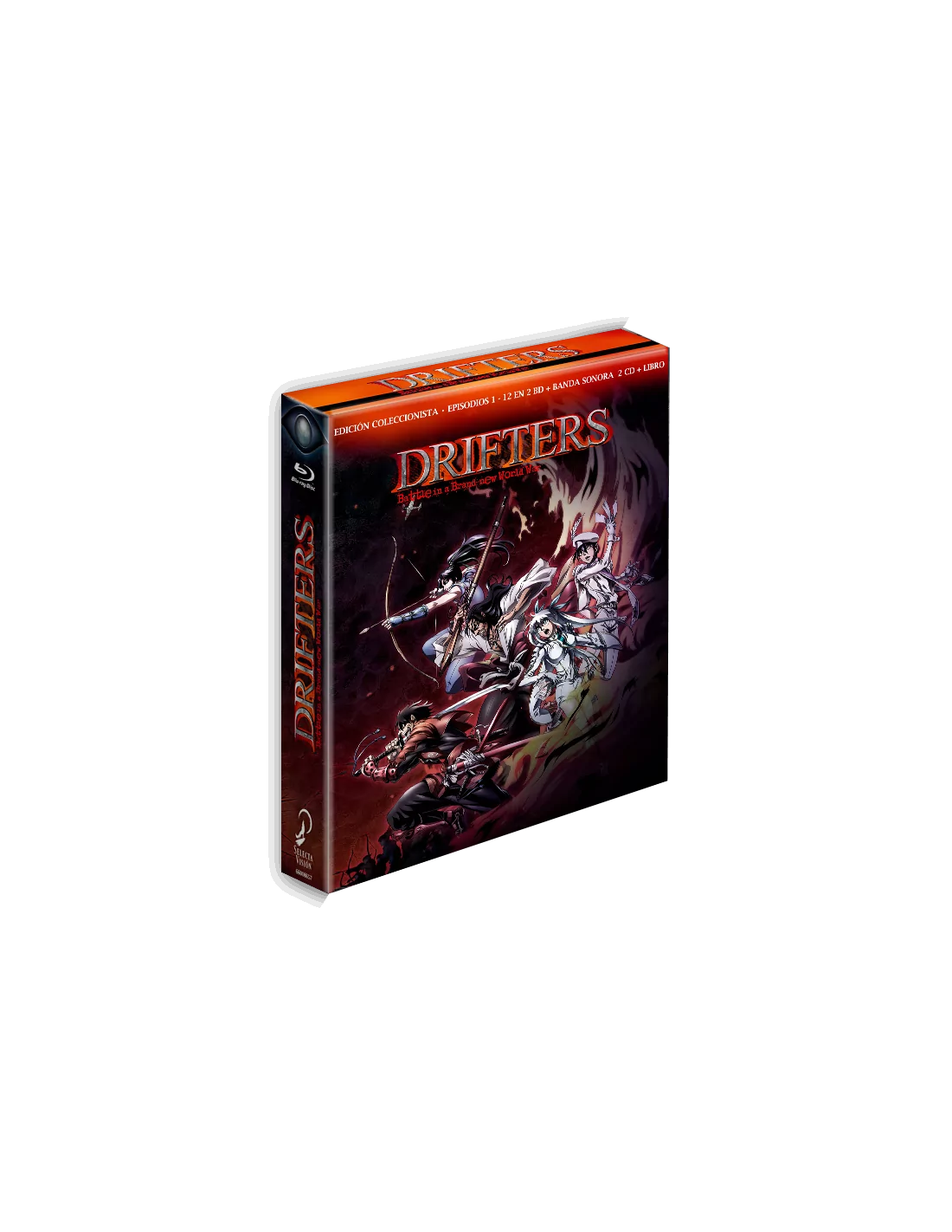 Drifters (Eps 01-12) (Limited Edition Box) (3 Blu-Ray) [Import] : Movies &  TV 