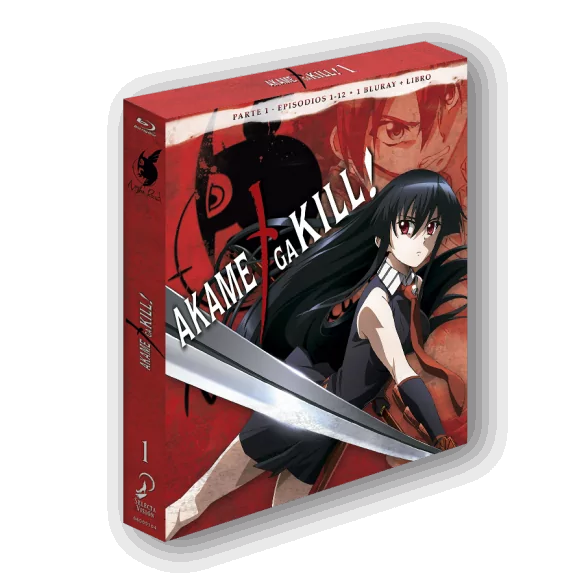 Akame Ga Kill Episodios 1 A 12. Blu-Ray Edición Coleccionistas