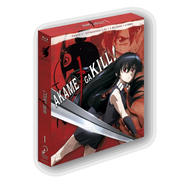 Akame Ga Kill Episodios 1 A 12. Bluray Edición Coleccionistas