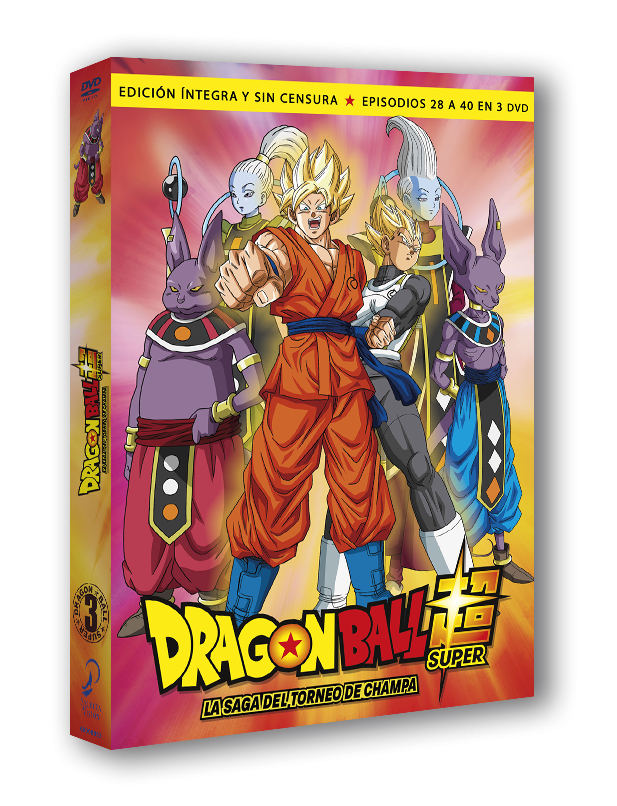 Dragon Ball Super. Box 3. Episodios 28 Al 40. Edición Dvd