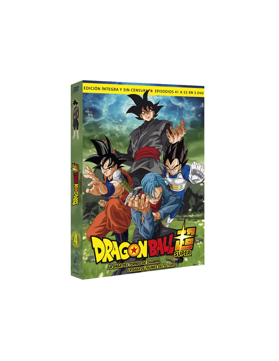LOTE 4 DVD DRAGON BALL Z PRIMEROS 16 CAPITULOS BOLA DRAGON COMPLETO SALVAT  GOKU SERIE TV