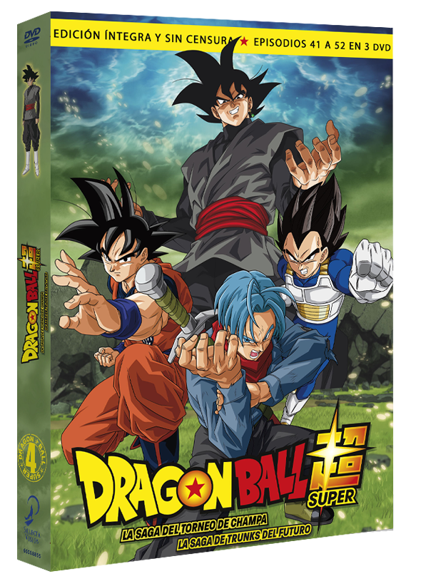 Dragon Ball Super. Box 4. Episodios 41 Al 52. Edición Dvd