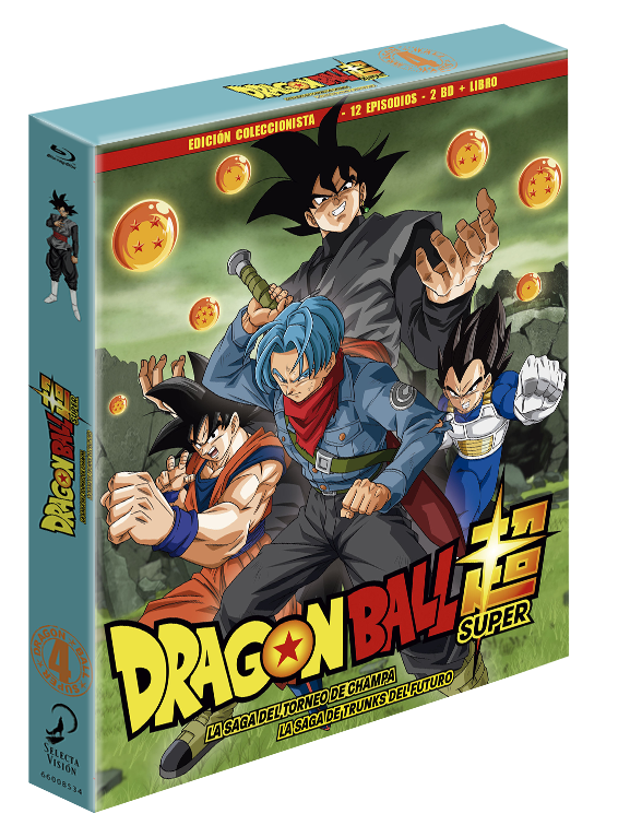 Dragon Ball Super. Box 4. Episodios 41 Al 52. Edición Bluray Coleccionistas