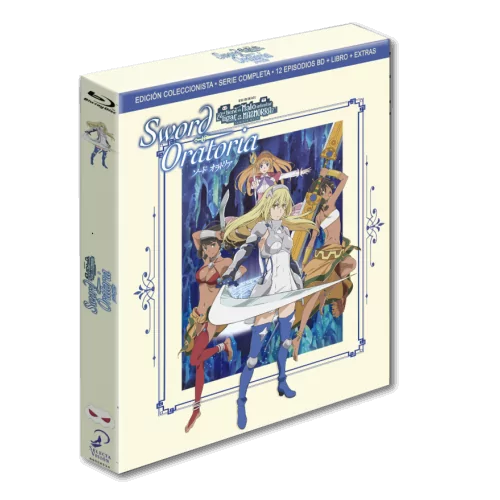 Sword Oratoria Episodios 1 A 12 Edición Bluray...
