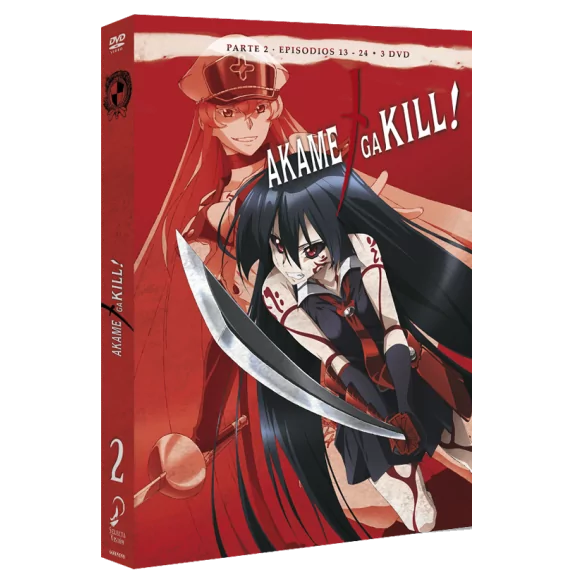 Akame Ga Kill Temporada 2 Episodios 13 A 24 [DVD] 8420266015112