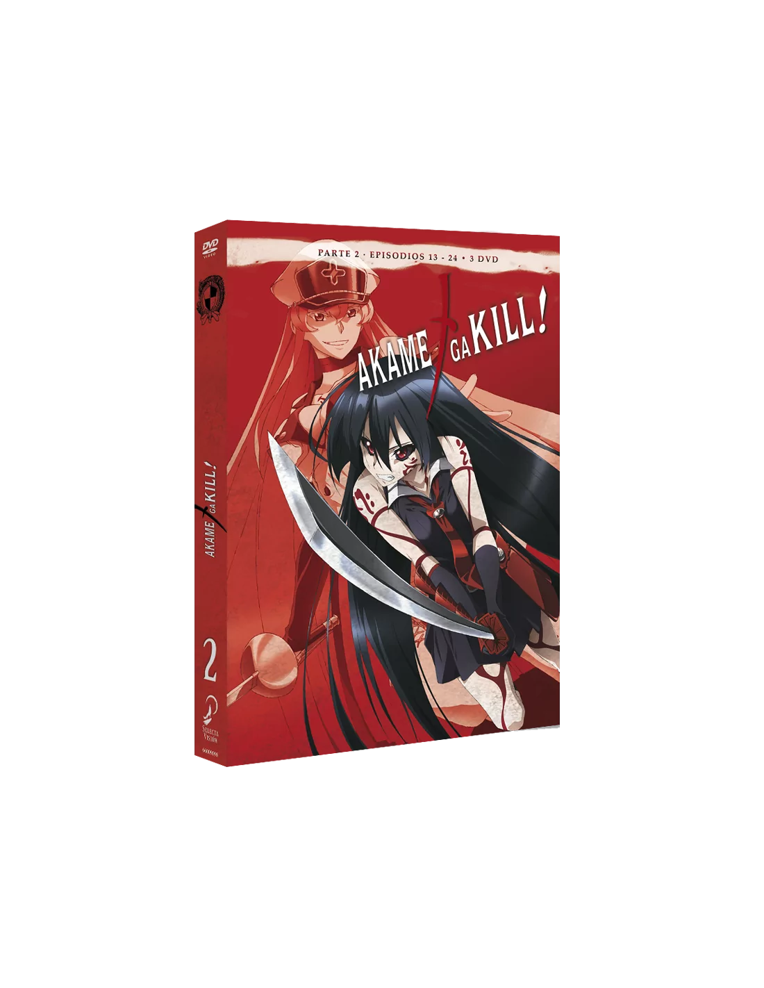 Akame Ga Kill Temporada 2 Episodios 13 A 24 [DVD] 8420266015112