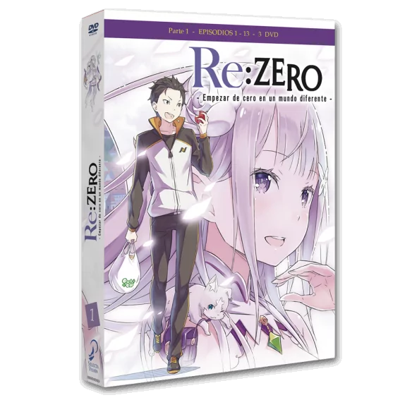 Re:ZERO episodios 1 a 13 - DVD