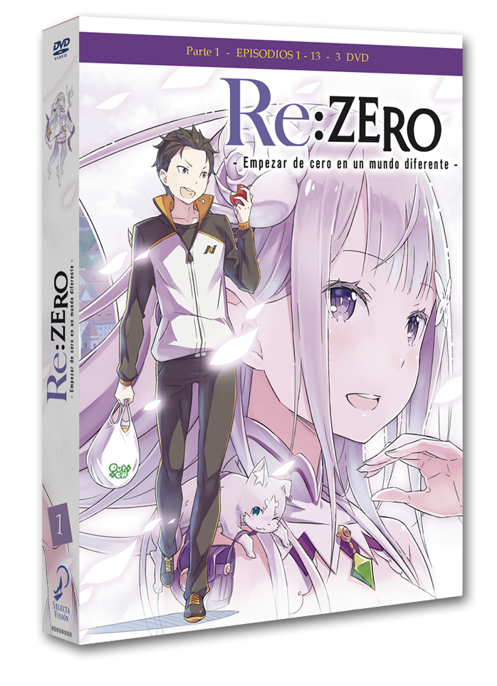 Re:zero Episodios 1 A 13 - Dvd