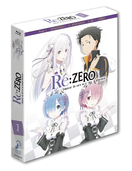 Re:zero Episodios 1 A 13 - Bd Coleccionista