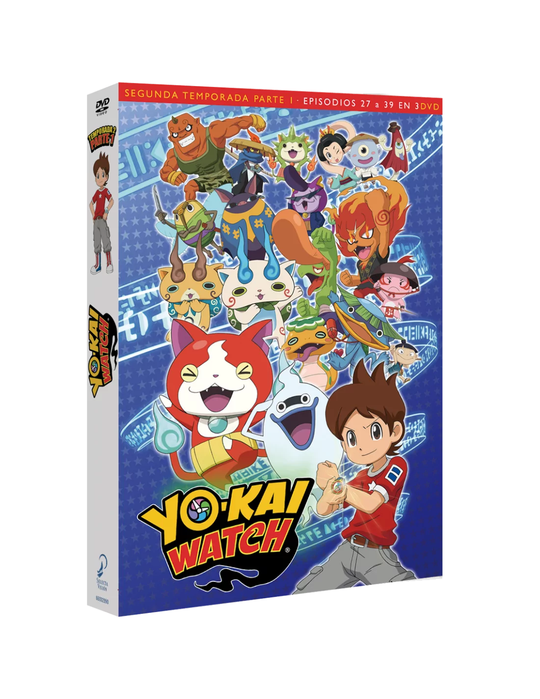 Yo-Kai Watch Temporada 2 Parte 1. Episodios 27 A 39. [DVD]