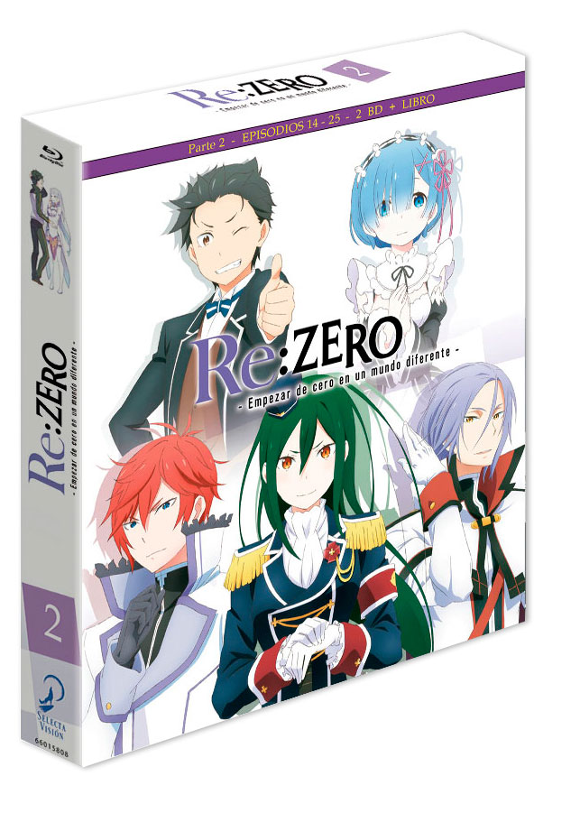 Re:zero Episodios 14 A 25 - Bd Coleccionista