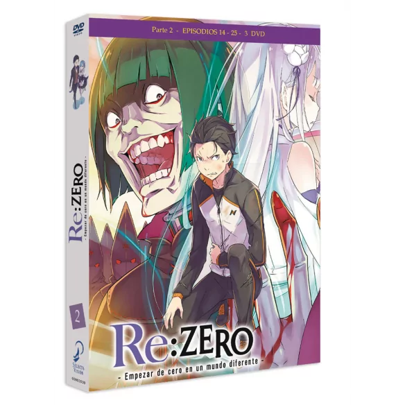 Re:ZERO episodios 14 a 25 - DVD