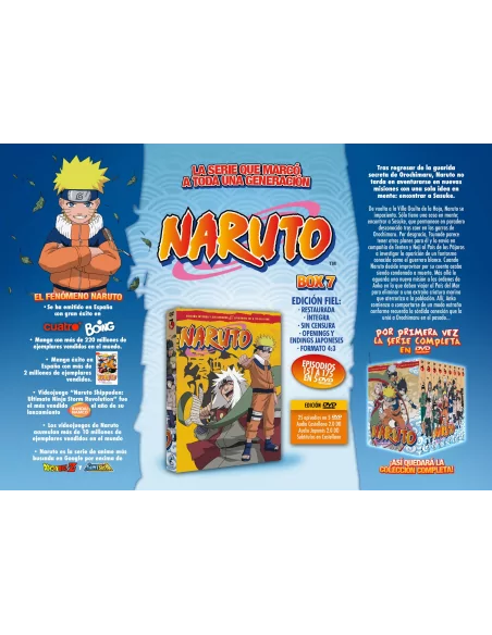 Naruto Box 7 - Dvd