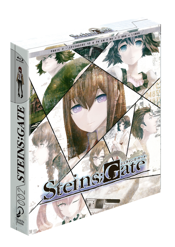 Steins Gate Parte 2 - Bluray Coleccionista