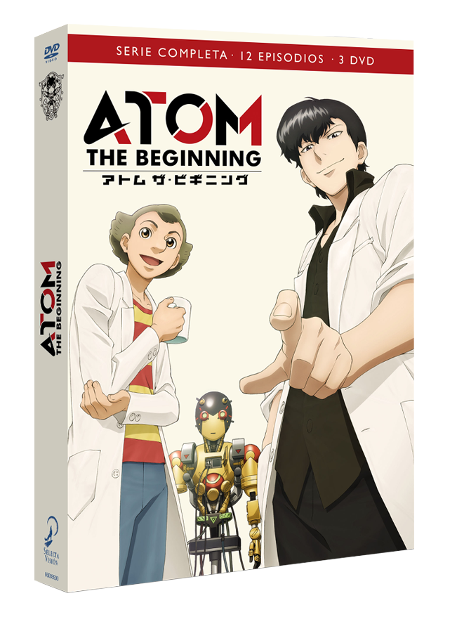 Atom The Beginning. Episodios 1 A 12. Dvd