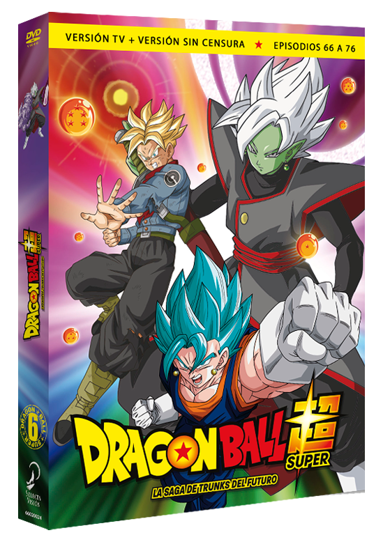 Dragon Ball Super. Box 6. Episodios 65 Al 76. Edición Dvd