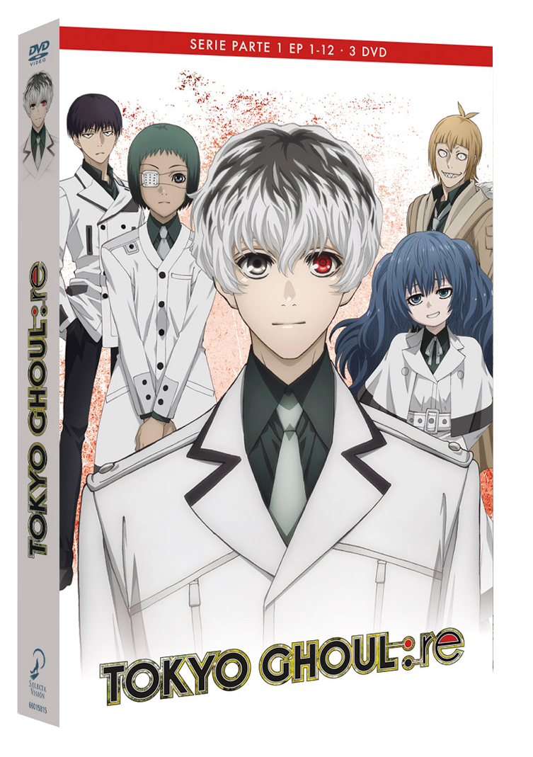 Tokyo Ghoul: Re Episodios 1 A 12 Dvd