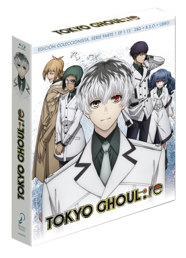 Tokyo Ghoul: Re Episodios 1 A 12 Bluray Coleccionista