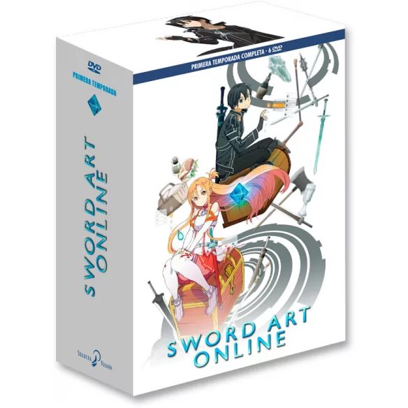 SWORD ART ONLINE Temporada 1 Completa DVD.