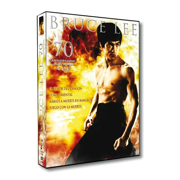 Bruce Lee - Edición Integral 70º Aniversario DVD (4 DVD)