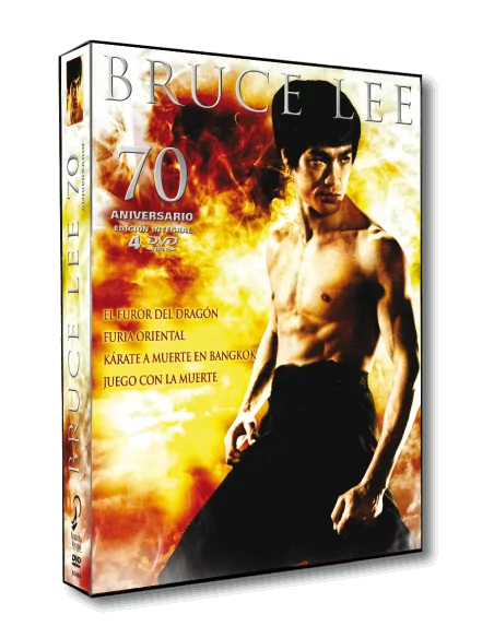 Bruce Lee - Edición Integral 70º Aniversario Dvd (4 Dvd)