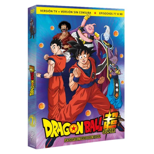 Dragon Ball Super. Box 7. Episodios 77 Al 90. Edición Dvd