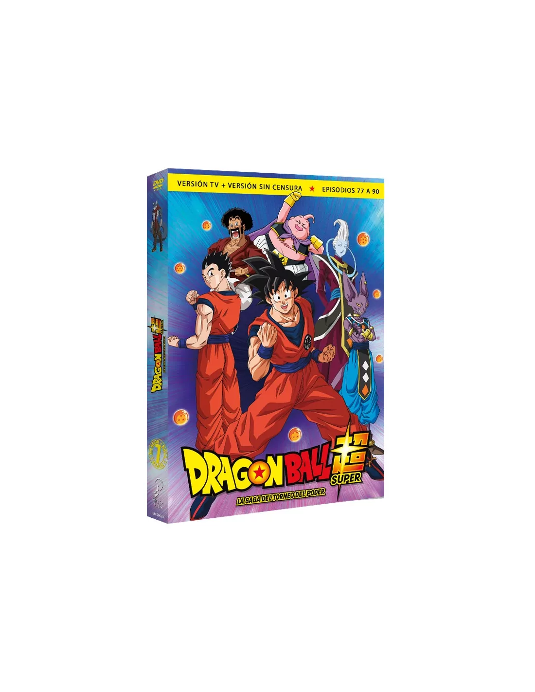 DRAGON BALL SUPER SAGA SOBREVIVENCIA COMPLETO EM 7 DVDS