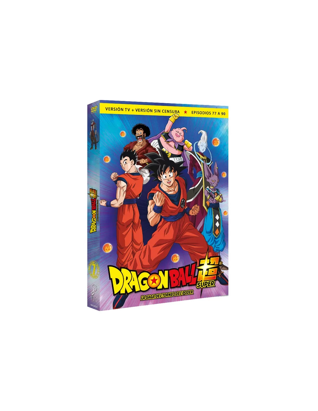 DVD Dragon Ball Super Box 3. Episodios 77 a 131 55 Episodios