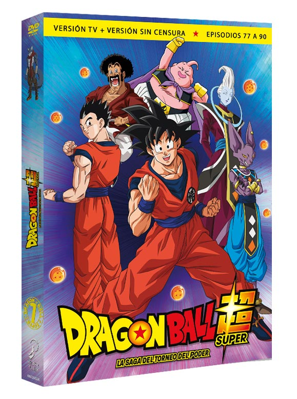 Dragon Ball Super. Box 7. Episodios 77 Al 90. Edición Dvd