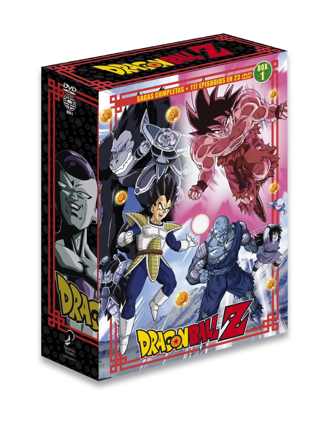 DRAGON BALL Z DVD La Saga De Cell Español Latino SPANISH 80 EPISODIOS New