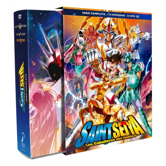 Saint Seiya: Los Caballeros del Zodiaco. Serie completa (episodios 1-114) DVD