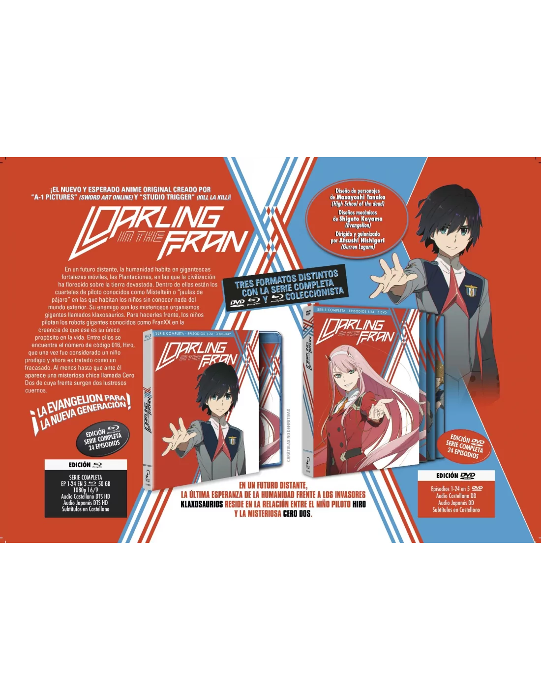 Dvd Darling In The Franxx Dublado