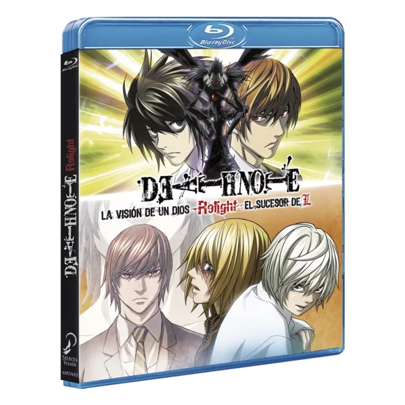 Death Note Relight. Las películas: La visión de un Dios + El sucesor de L  (Blu-Ray)